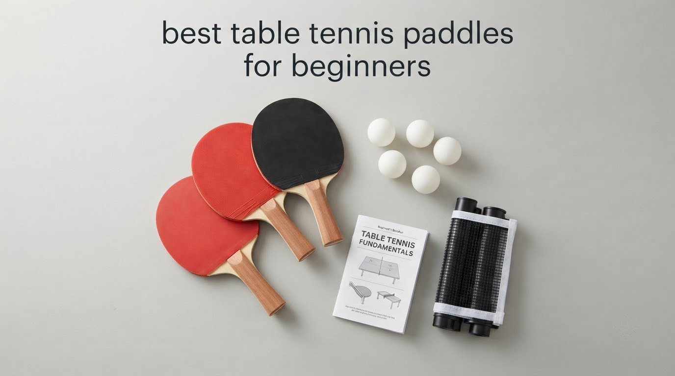 best table tennis paddles for beginners