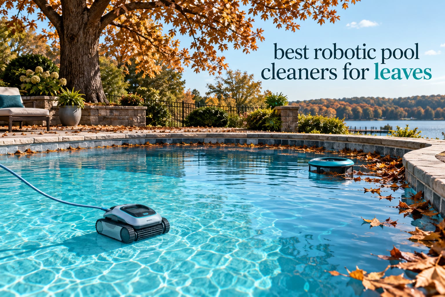 best robotic pool cleaners for leaves