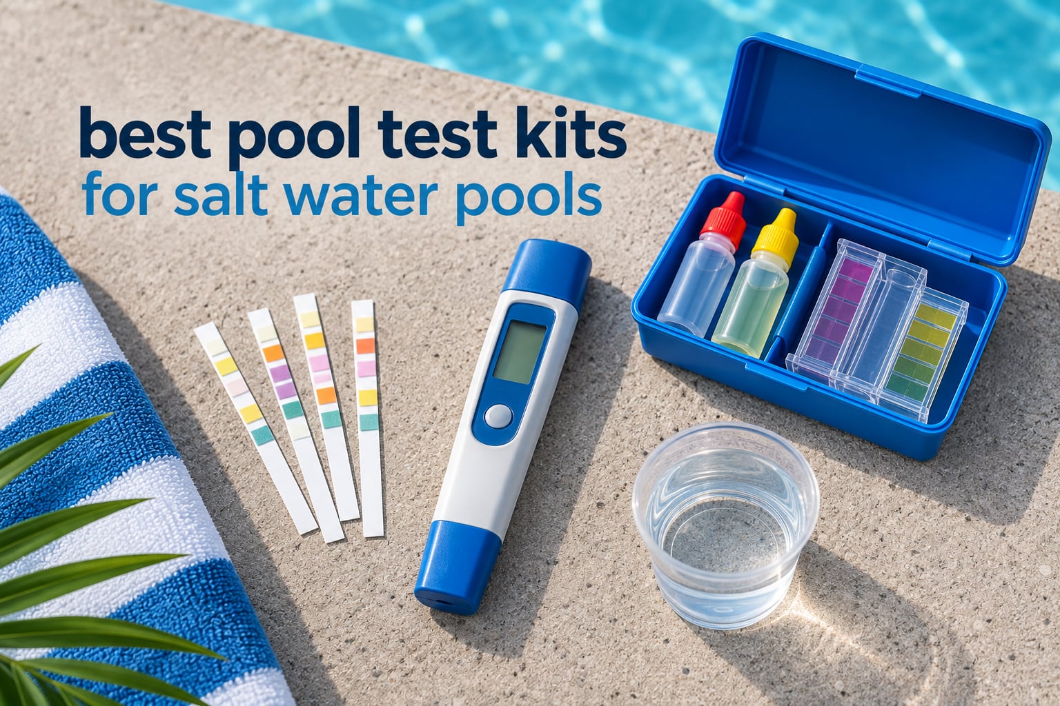 best pool test kits for salt water pools