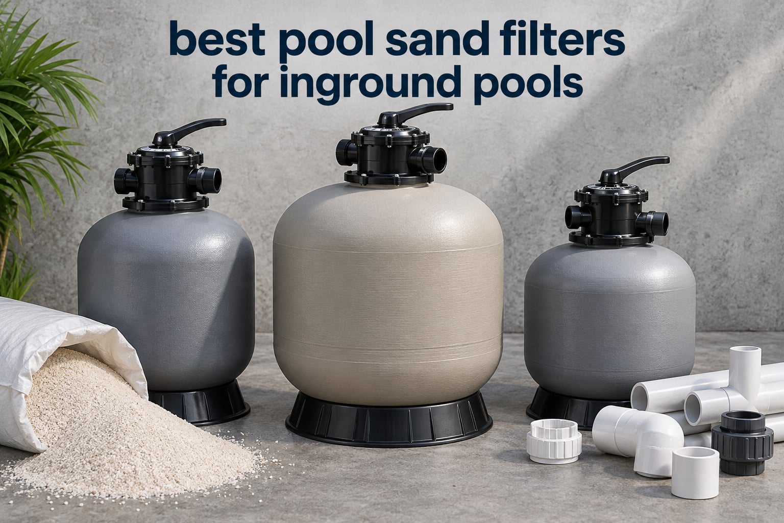 best pool sand filters for inground pools