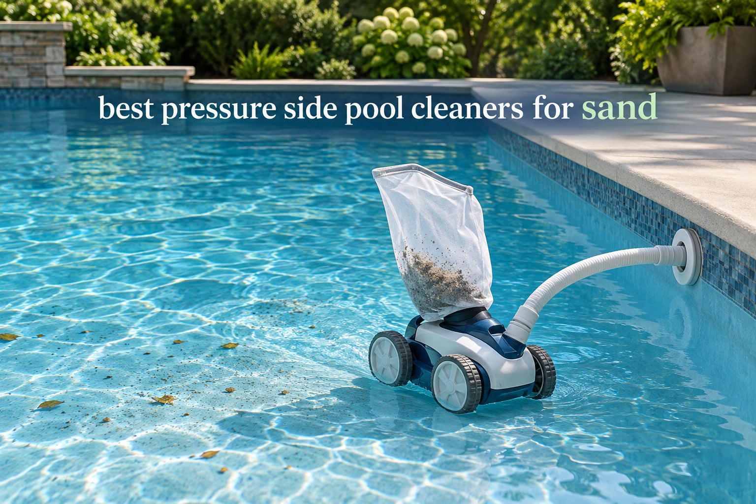 best pressure side pool cleaners for sand