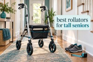 best rollators for tall seniors