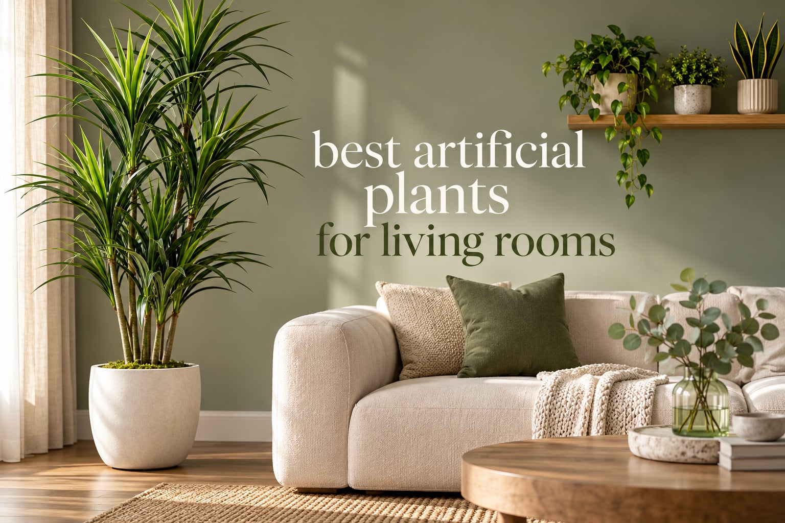 best artificial plants for living rooms