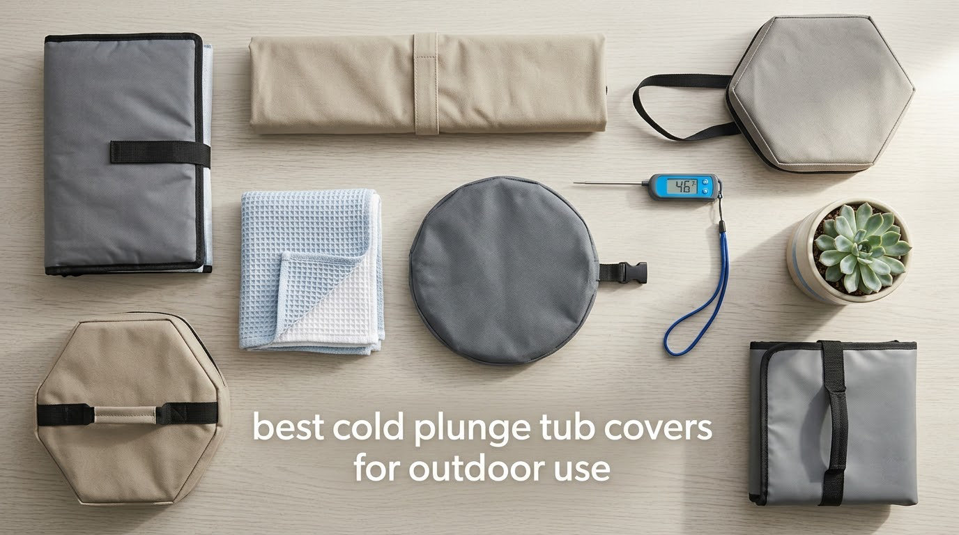 best cold plunge tub covers for outdoor use