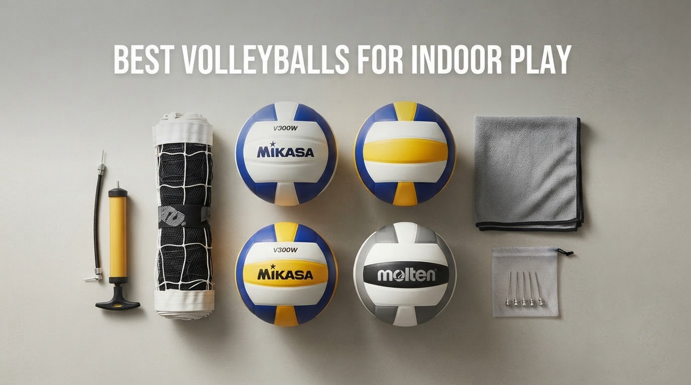 best volleyballs for indoor play