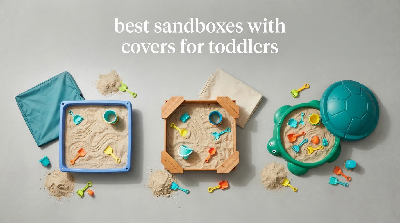 best sandboxes with covers for toddlers