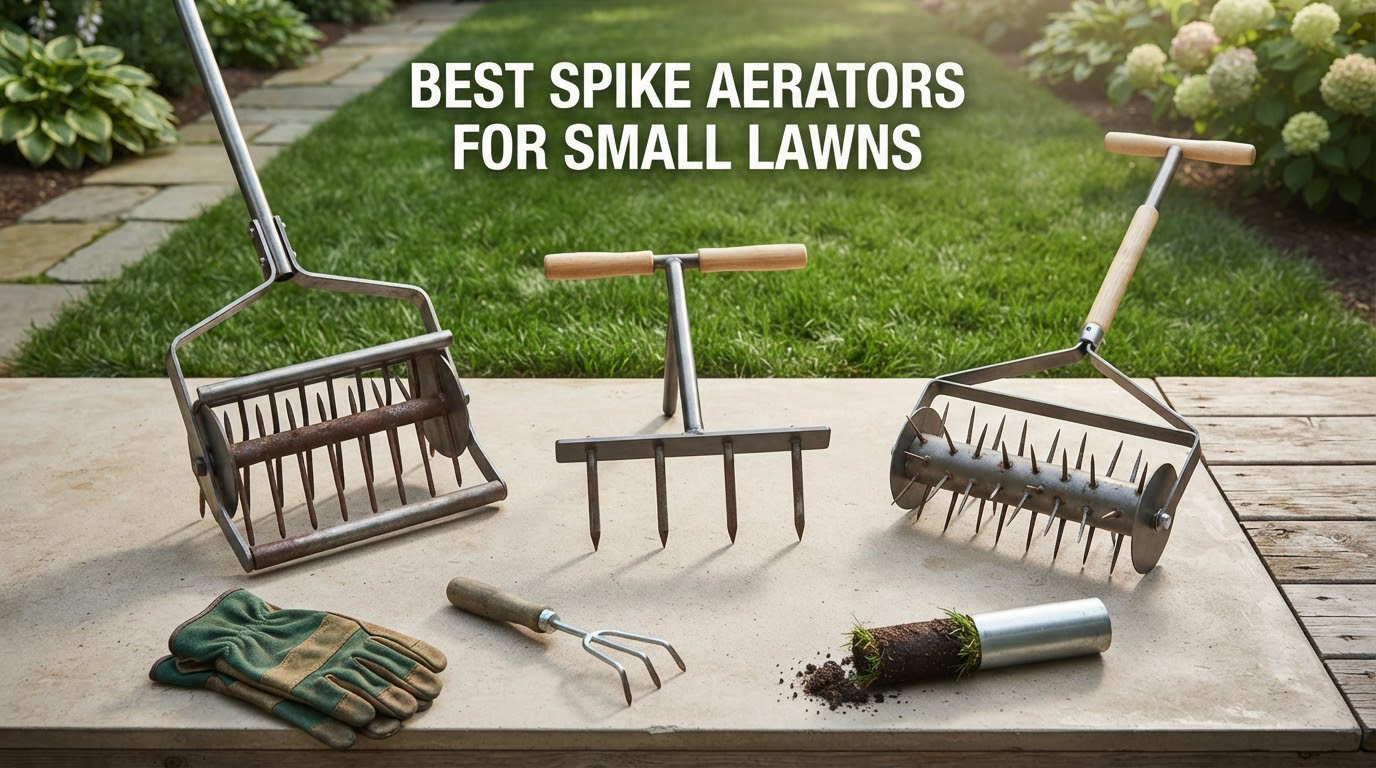 best spike aerators for small lawns