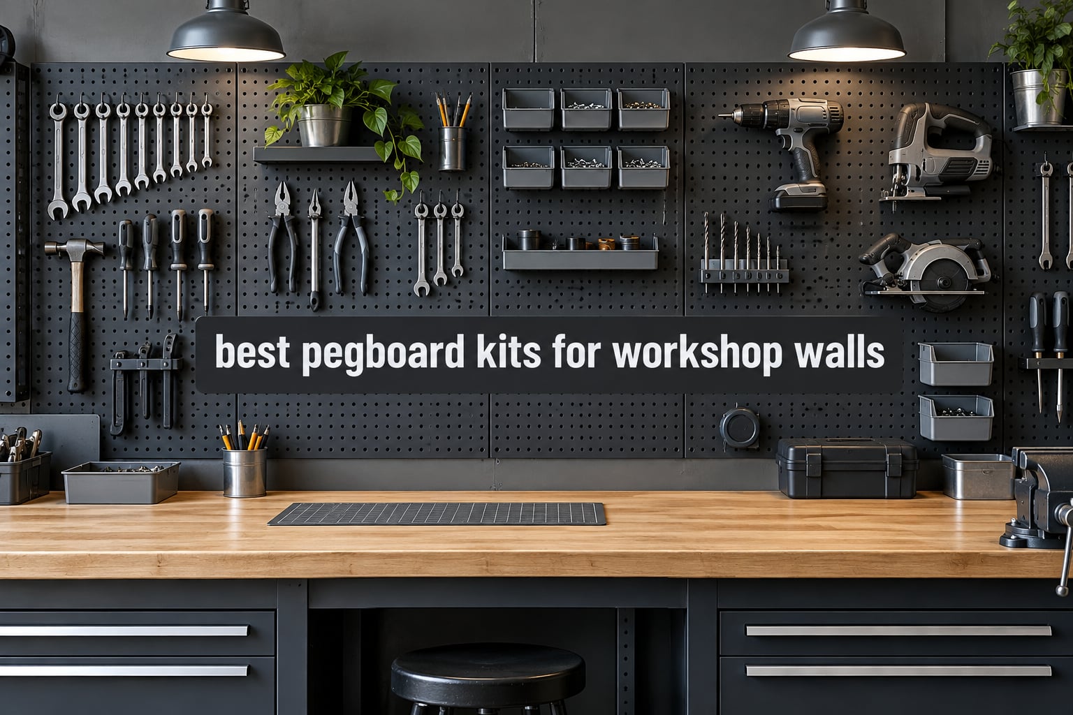 best pegboard kits for workshop walls